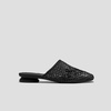 image:imageVIVAIA Maura SquareToe Mesh Sandals for Women Breathable StretchKnit Flats for VacationBlack