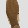 image:imageVIVAIA Maura SquareToe Mesh Sandals for Women Breathable StretchKnit Flats for VacationNatural  Black