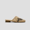 image:imageVIVAIA Maura SquareToe Mesh Sandals for Women Breathable StretchKnit Flats for VacationNatural  Black
