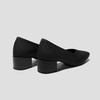image:imageVIVAIA Megan SquareToe Stress Free Chunky Heels for Women Arch Support Smart CasualBlack