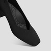 image:imageVIVAIA Megan SquareToe Stress Free Chunky Heels for Women Arch Support Smart CasualBlack