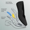 image:imageVIVAIA Megan SquareToe Stress Free Chunky Heels for Women Arch Support Smart CasualBlack