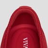 image:imageVIVAIA Miley Womens Mary Jane Flats Shoe with Stylish 3 Laces Comfortable Square Toe Ballet Flats for Women Daily OutfitRuby Red