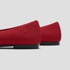 image:imageVIVAIA Miley Womens Mary Jane Flats Shoe with Stylish 3 Laces Comfortable Square Toe Ballet Flats for Women Daily OutfitRuby Red