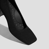 image:imageVIVAIA Monroe SquareToe Margot Chunky HeelsBlack