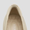 image:imageVIVAIA Monroe Womens SquareToe Margot Chunky Heel Pumps Knit Upper Block Heel Arch SupportCream Ivory