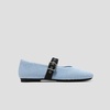 image:imageVIVAIA Myriel Margot 30 Mary Jane Flats for Women Comfortable Square Toe Fashion Adjustable Metal Buckle Sustainable Ballet Flat ShoesBaby Blue