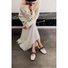 image:imageVIVAIA Myriel Margot 30 Mary Jane Flats for Women Comfortable Square Toe Fashion Adjustable Metal Buckle Sustainable Ballet Flat ShoesCream Ivory