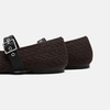 image:imageVIVAIA Myriel Margot 30 Mary Jane Flats for Women Comfortable Square Toe Fashion Adjustable Metal Buckle Sustainable Ballet Flat ShoesDark Chocolate