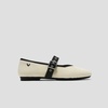 image:imageVIVAIA Myriel Margot 30 Mary Jane Flats for Women Comfortable Square Toe Fashion Adjustable Metal Buckle Sustainable Ballet Flat ShoesPale Apricot