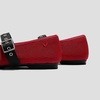 image:imageVIVAIA Myriel Margot 30 Mary Jane Flats for Women Comfortable Square Toe Fashion Adjustable Metal Buckle Sustainable Ballet Flat ShoesRuby Red