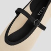 image:imageVIVAIA Nelly Womens Mary Jane Flats Comfortable Almond Toe Ballet Flat Shoe Lightweight Soft Versatility Dress ShoesAlmond Black