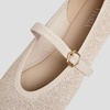 image:imageVIVAIA Nelly Womens Mary Jane Flats Comfortable Almond Toe Ballet Flat Shoe Lightweight Soft Versatility Dress ShoesRose Gold