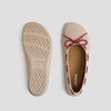 image:imageVIVAIA Nika Womens Barefoot Flats RoundToe Wide Toe Box Ballet Flats Comfortable Slip on Foldable Dressy Travel Casual ShoesAlmond