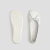 image:imageVIVAIA Nika Womens Barefoot Flats RoundToe Wide Toe Box Ballet Flats Comfortable Slip on Foldable Dressy Travel Casual ShoesWhite