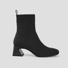 image:imageVIVAIA Regina Pro Booties for Women Comfort Block Heel Ankle Boots Square Toe Slipon Water Repellent Anti Slip for FallWinter Dress Daily OutfitSolid Black