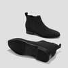 image:imageVIVAIA Ryan SlipOn Chelsea Boots for Women Square Toe Ankle Boots Water Repellent Comfortable Low Heel Booties for Daily OutfitBlack