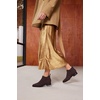 image:imageVIVAIA Ryan SlipOn Chelsea Boots for Women Square Toe Ankle Boots Water Repellent Comfortable Low Heel Booties for Daily OutfitDark Chocolate