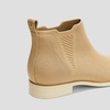 image:imageVIVAIA Ryan SlipOn Chelsea Boots for Women Square Toe Ankle Boots Water Repellent Comfortable Low Heel Booties for Daily OutfitNude