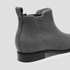 image:imageVIVAIA Ryan SlipOn Chelsea Boots for Women Square Toe Ankle Boots Water Repellent Comfortable Low Heel Booties for Daily OutfitWool Grey