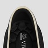 image:imageVIVAIA Samantha Walker Washable Loafer SquareToe Womens Casual Flats Slip on ComfortableBlack Ivory