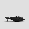 image:imageVIVAIA Samira PointedToe Bow Sandals Elegant Kitten Heels AntiSlip OutsoleBlack