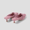 image:imageVIVAIA Samira PointedToe Bow Sandals Elegant Kitten Heels AntiSlip OutsoleMauve