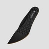 image:imageVIVAIA Scarlett PointedToe Kitten Heel Pumps Knit Upper Arch Support Rubber OutsoleBlack