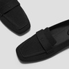 image:imageVIVAIA Silvie Womens Loafers SquareToe Icon Casual Comfortable Slip on ShoesClassic Black