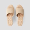 image:imageVIVAIA Stacey Pro Roundtoe Wedge Sandals for Women Open Toe Sandals Comfy Casual Dressy SummerAlmond Crochet