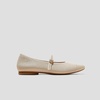 image:imageVIVAIA Tamia Mary Jane Flats for Women Comfortable Toe Flat Shoes Adjustable Washable Ballet FlatsAlmond