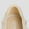 image:imageVIVAIA Tamia Mary Jane Flats for Women Comfortable Toe Flat Shoes Adjustable Washable Ballet FlatsCream Ivory Pearls