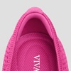 image:imageVIVAIA Tamia Mary Jane Flats for Women Comfortable Toe Flat Shoes Adjustable Washable Ballet FlatsFuchsia Mesh