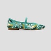 image:imageVIVAIA Tamia Mary Jane Flats for Women Comfortable Toe Flat Shoes Adjustable Washable Ballet FlatsTurquoise Tropical