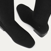 image:imageVIVAIA Tara Pro Womens Water Repellent Wool KneeHigh Boots Slip on SquareToe Booties 118 Block Heel Booties Lady Dress Short Winter Fall Boots
