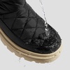 image:imageVIVAIA Theo Womens Quilted Waterproof PufferTherm Warm Boots Comfortable Lightweight Platform Winter Snow Ankle BootiesBlack Water Prf