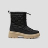 image:imageVIVAIA Theo Womens Quilted Waterproof PufferTherm Warm Boots Comfortable Lightweight Platform Winter Snow Ankle BootiesBlack Water Prf