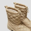 image:imageVIVAIA Theo Womens Quilted Waterproof PufferTherm Warm Boots Comfortable Lightweight Platform Winter Snow Ankle BootiesDesert Water Prf