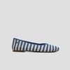 image:imageVIVAIA Tila Womens Wide Toe Box Flats Allday Comfort Wide Width Ballet Flats for Women Cushioning Foldable Lightweight Flat ShoesVintage Blue Stripe