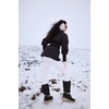 image:imageVIVAIA Tyler 2in1 Detachable PufferTherm Warm Boots Waterproof Winter Snow Boots Round Toe Platform Heel Anti Slip BootiesBlack With Leg Warmers