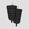 image:imageVIVAIA Tyler 2in1 Detachable PufferTherm Warm Boots Waterproof Winter Snow Boots Round Toe Platform Heel Anti Slip BootiesBlack With Leg Warmers