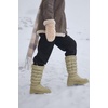 image:imageVIVAIA Tyler 2in1 Detachable PufferTherm Warm Boots Waterproof Winter Snow Boots Round Toe Platform Heel Anti Slip BootiesCardamon With Leg Warmers