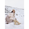 image:imageVIVAIA Tyler 2in1 Detachable PufferTherm Warm Boots Waterproof Winter Snow Boots Round Toe Platform Heel Anti Slip BootiesDesert With Leg Warmers