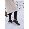 image:imageVIVAIA Tyler Womens Warm Boots Round Toe Platform Heel Booties Waterproof Winter Snow Ankle BootsBlackDesert
