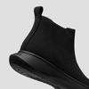 image:imageVIVAIA Urban Boots Womens Ankle Boots Hands Free Slip On Sneaker Booties Lightweight Comfort Stretchy Fit Arch Support Water Repellent for Everyday WearSolid Black