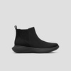 image:imageVIVAIA Urban Boots Womens Ankle Boots Hands Free Slip On Sneaker Booties Lightweight Comfort Stretchy Fit Arch Support Water Repellent for Everyday WearSolid Black