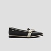 image:imageVIVAIA Valentina Pointed Toe Women Casual Flats Slip on Comfortable LoafersBlack Ivory