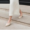 image:imageVIVAIA Veronica Pointed Toe Flat Shoes Comfortable Slip on AllDay Standing Dress Ballet FlatsAlmond