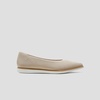 image:imageVIVAIA Veronica Pointed Toe Flat Shoes Comfortable Slip on AllDay Standing Dress Ballet FlatsAlmond