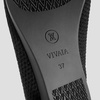 image:imageVIVAIA Womens Aria 5 Pointed Toe Ballet FlatsBlack  Water Repellent